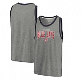 Toronto Blue Jays Fanatics Branded Freedom Tri-Blend Tank Top - Heathered Gray,baseball caps,new era cap wholesale,wholesale hats
